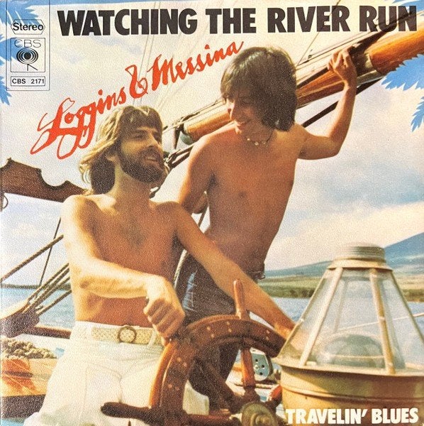 single vinyl   LOGGINS & MESSINA – Watching The River Run, Verzenden, Gebruikt, Pop