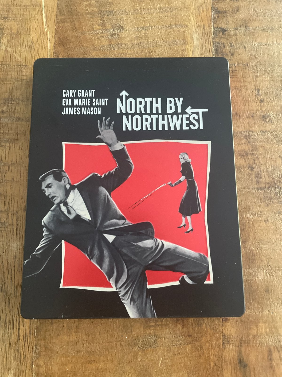 North by Northwest Blu-ray Steelbook - Alfred Hitchcock, Engels, Speciale editie, Nederlands, Actiethriller