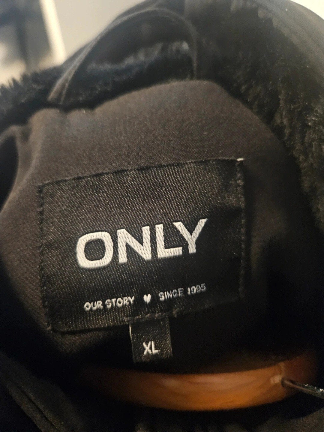 Winterjas Only maat XL zwart, Ophalen of Verzenden, Zo goed als nieuw, Maat 46/48 (XL) of groter, Zwart