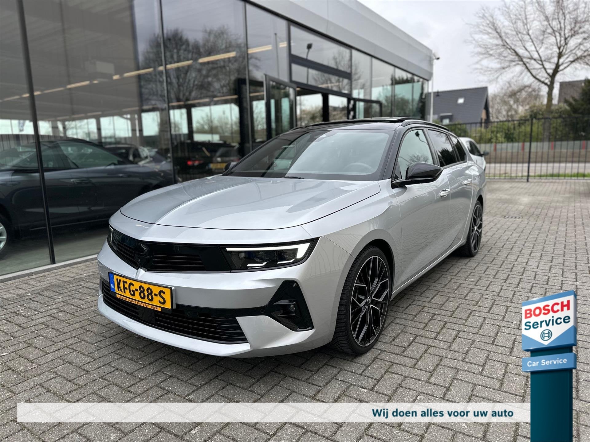 Opel Astra Sports Tourer Turbo AUTOMAAT GS LINE "FULL OPTION, 1199 cc, Metallic lak, 3 cilinders, 131 pk