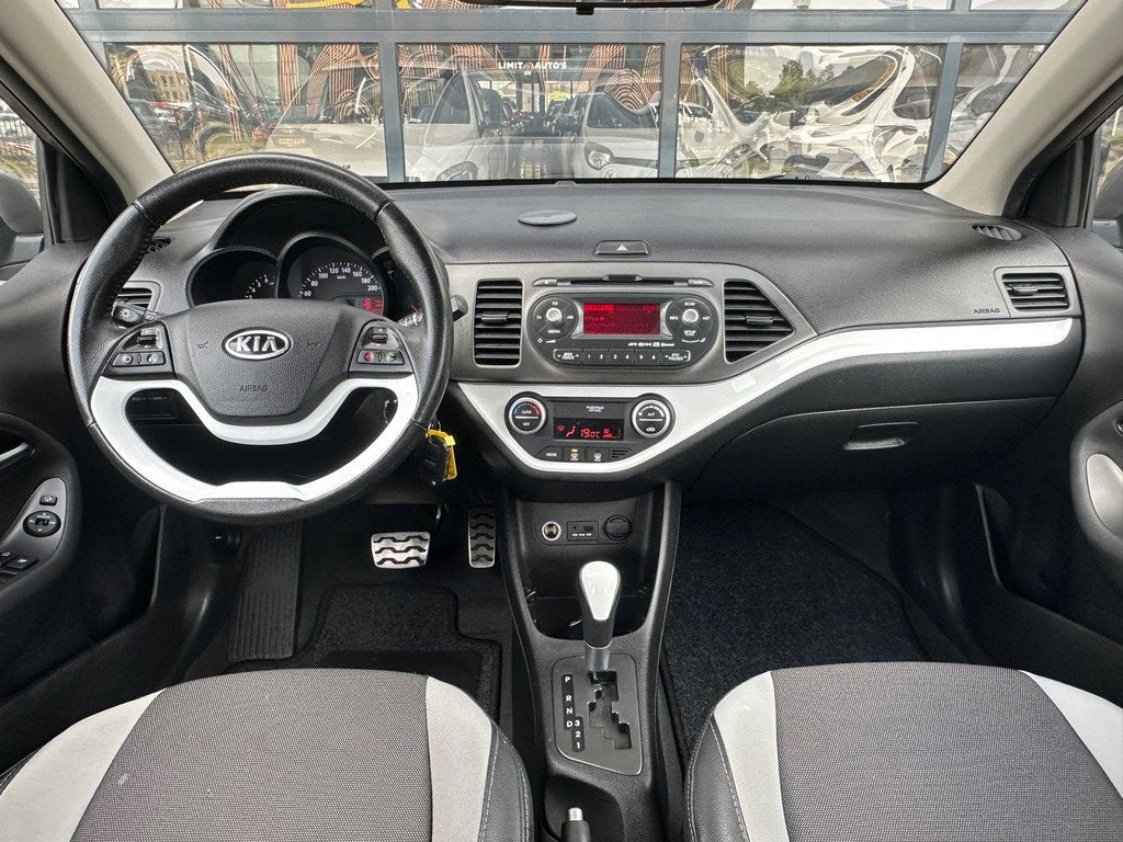 Kia Picanto 1.2 CVVT Super Pack Aut/Climate/Cruise/Pdc/El.ra, Auto's, Euro 5, 86 pk, Gebruikt, 4 cilinders
