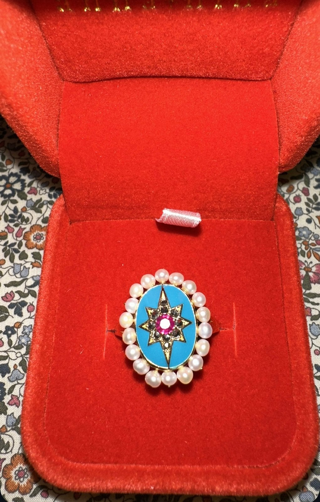 Anna+Nina x Romy ring, Nieuw, 17 tot 18, Met edelsteen, Dame