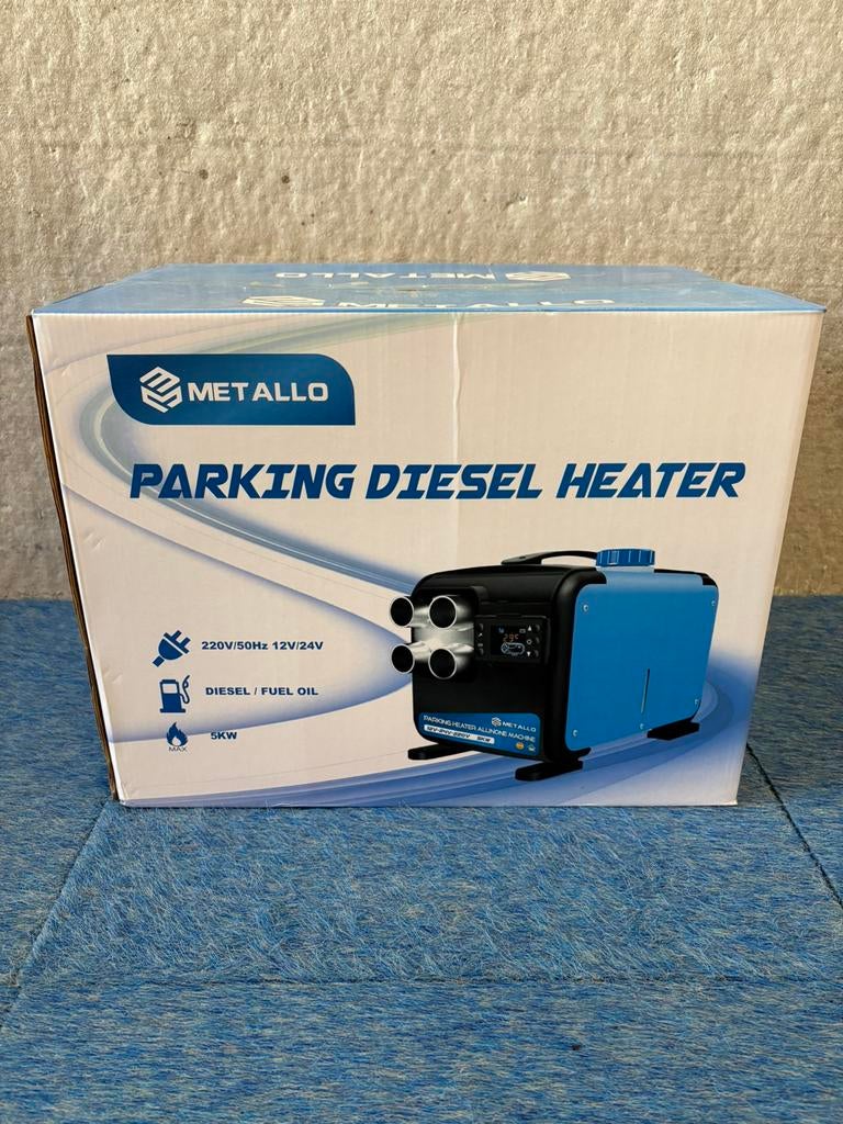 Nieuwe Metallo dieselkachel voor BV in de caravan, Huis en Inrichting, Ophalen, Massakassa, Nieuw, Metallo