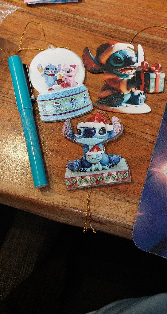 Stitch kerstboomhangers, Ophalen of Verzenden, Nieuw