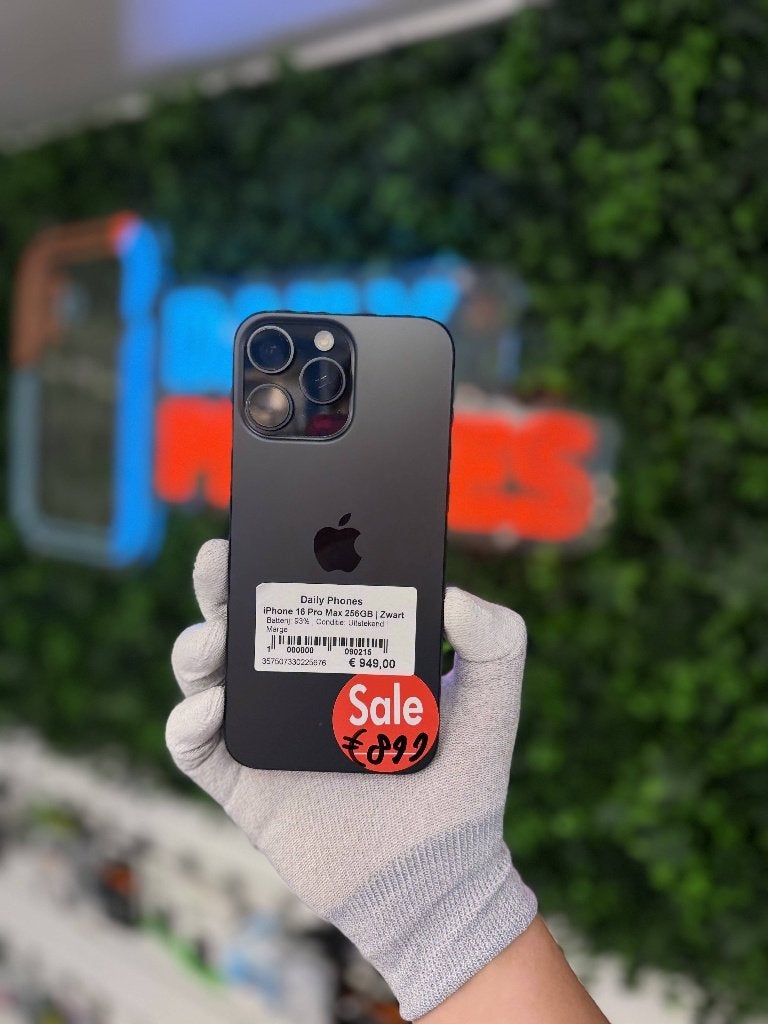zo goed als nieuw Apple iPhone 16 Pro Max 256GB, Ophalen of Verzenden, Zo goed als nieuw