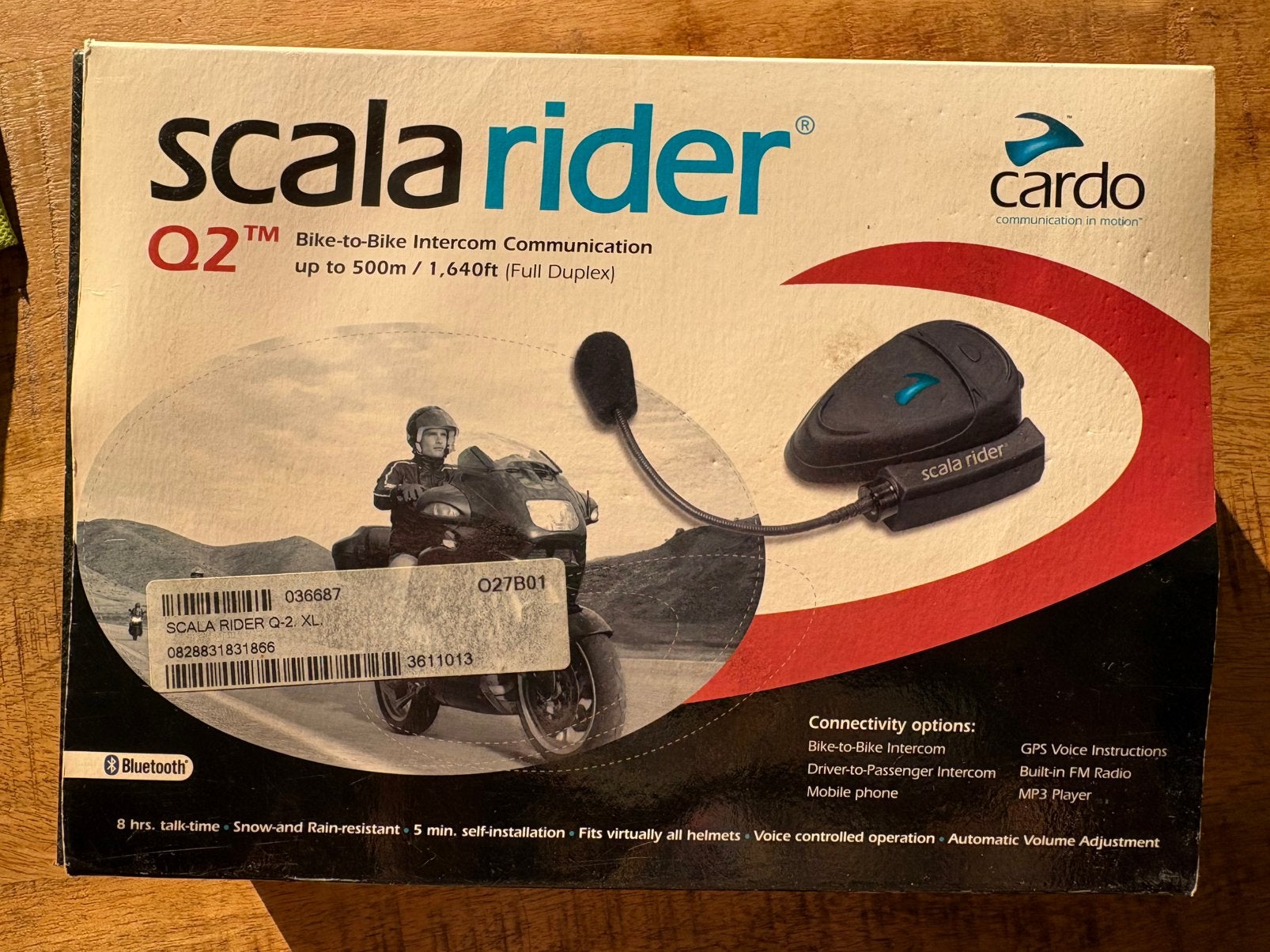 Scala rider communicatieset voor motoren, Ophalen of Verzenden, Zo goed als nieuw, Overige merken