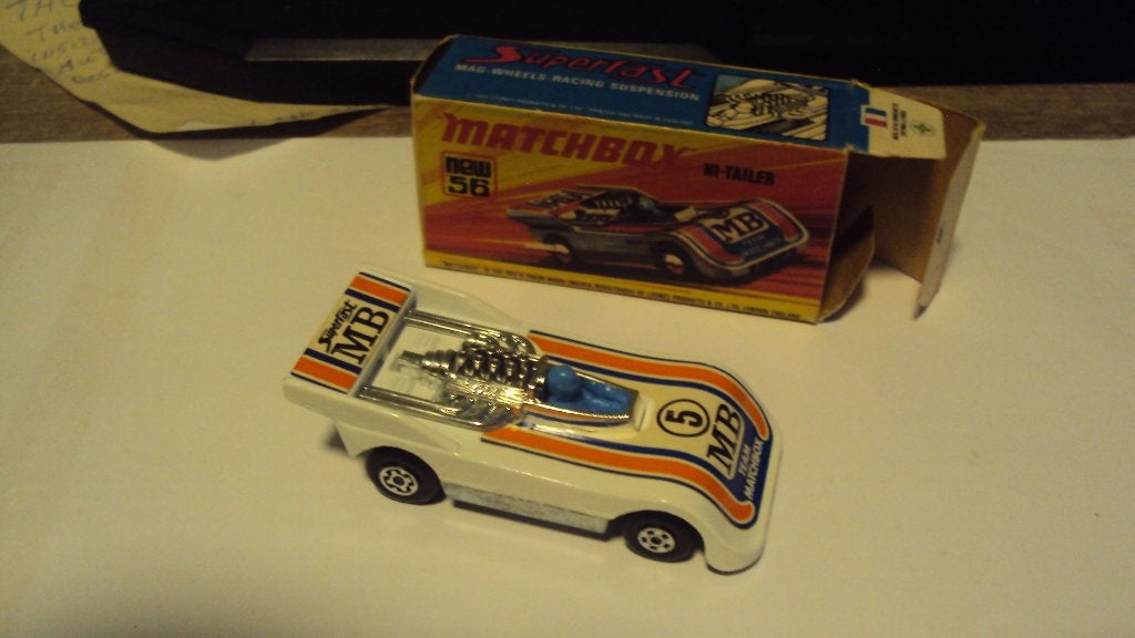 matchbox 1974 nr 56 de HI TAILER, Ophalen of Verzenden, Nieuw, Auto, Matchbox