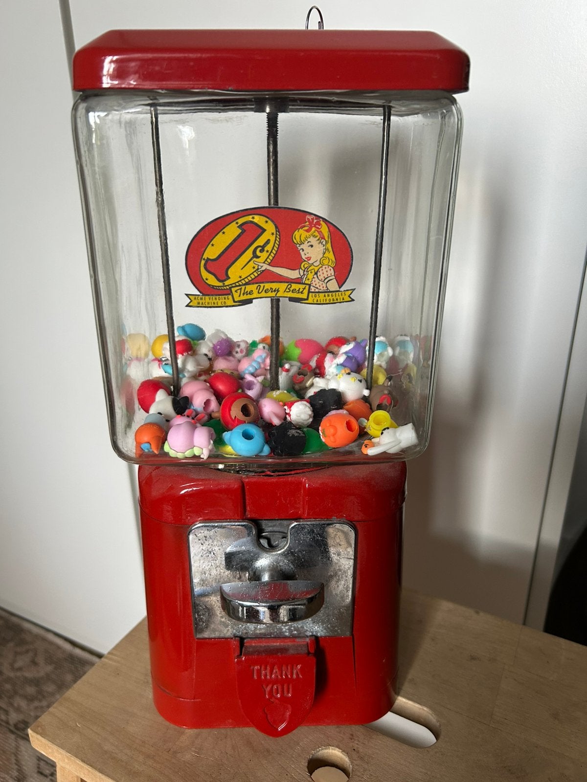 Nortwestern vintage kauwgombal automaat, Ophalen of Verzenden, Gebruikt