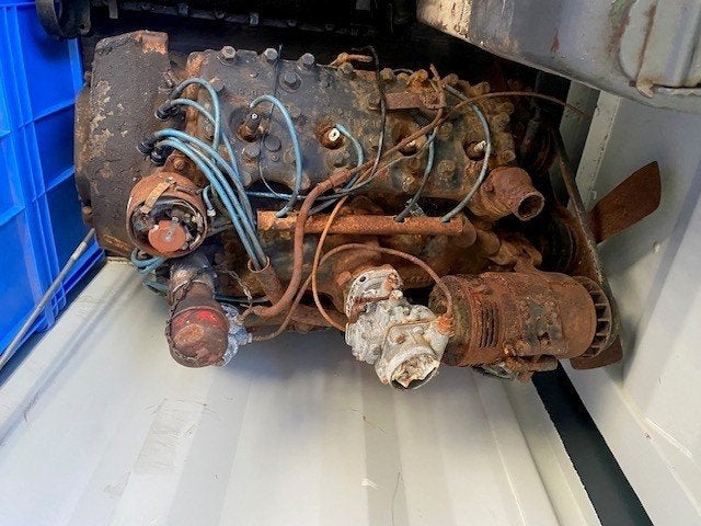 Ford V8 motor oldtimer, jaren 30