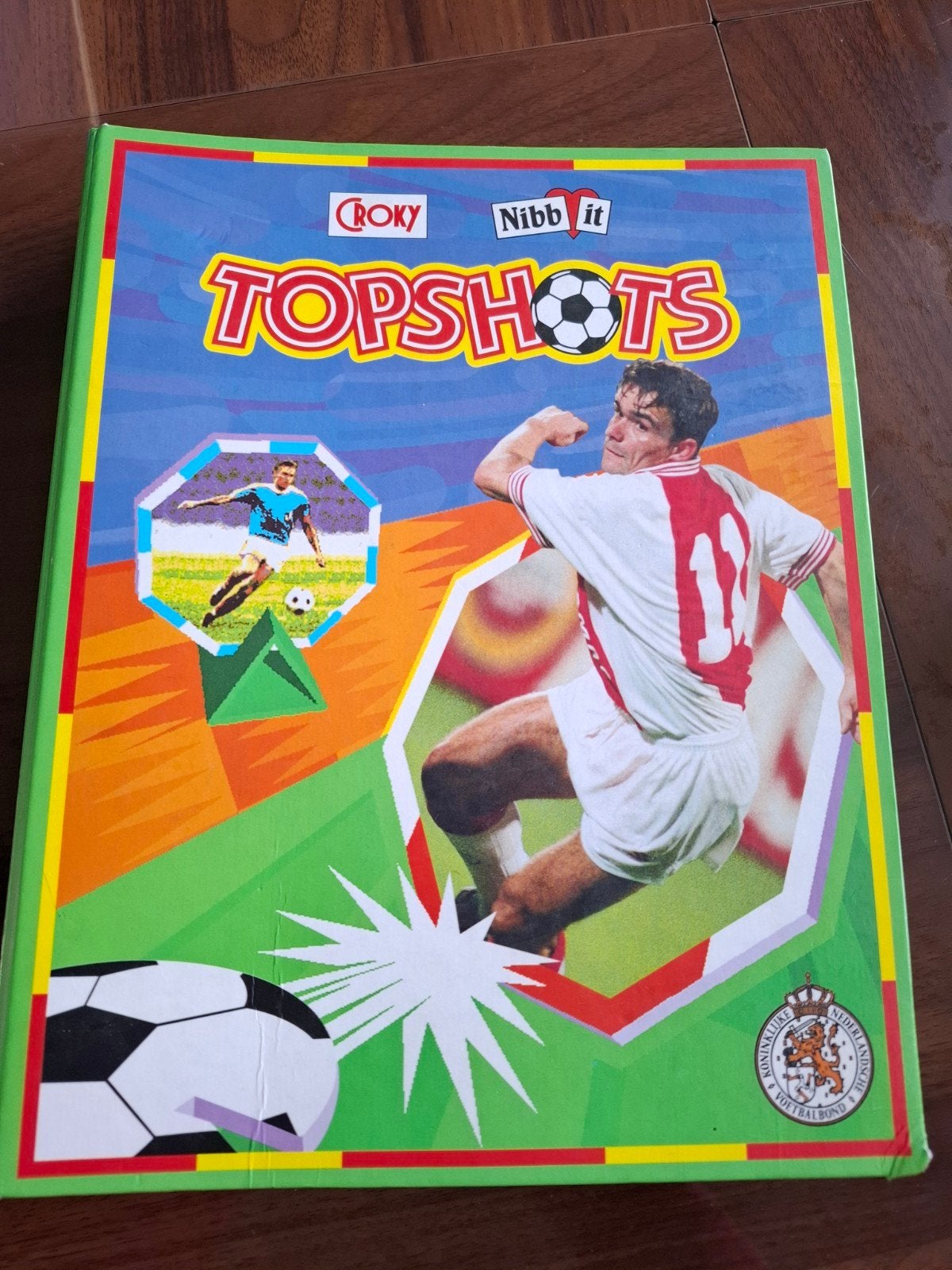Croky Nibbit Topshots Voetbal Album 1996 - Compleet, Ophalen of Verzenden, Zo goed als nieuw, Buitenlandse clubs, Boek of Tijdschrift