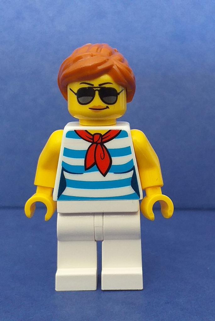 NIEUW lego SUMMER GIRL poppetje minifiguur minifig NR1, Ophalen of Verzenden, Nieuw, Minifiguur, Lego