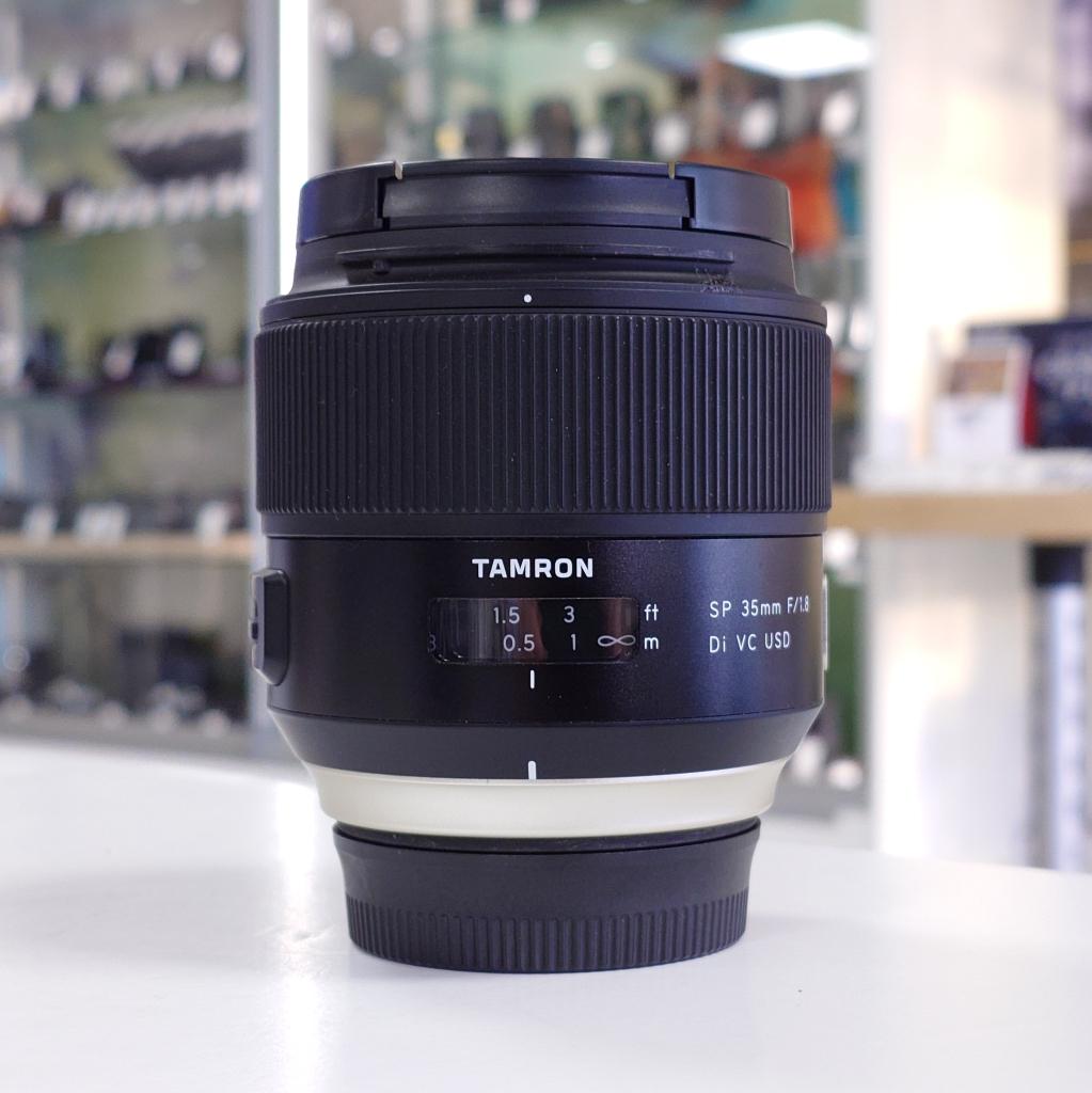 Tamron SP 35mm f/1.8 Di VC USD (Nikon) (Heerenveen), Audio, Tv en Foto, Fotografie | Lenzen en Objectieven, Ophalen of Verzenden