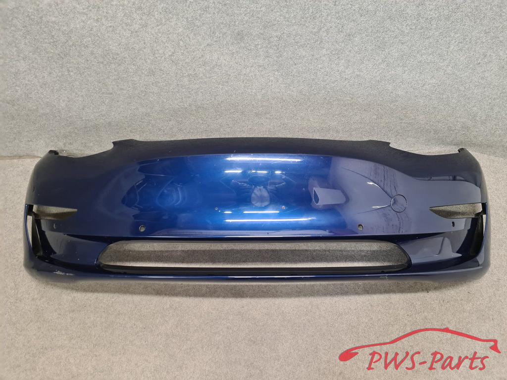 TESLA MODEL 3 III 6XPDC VOORBUMPER ORIGINEEL, Gebruikt, -, Voor, -