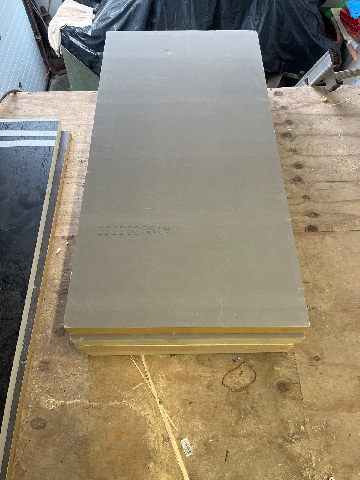 PIR isolatieplaten - Hardschuim isolatie, Ophalen, Hardschuim (Pir), Vloerisolatie, 8 tot 12 cm