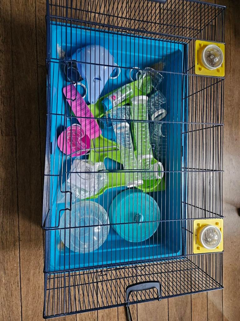 Hamster kooi 100x50 cm, Kooi, Gebruikt, Minder dan 75 cm, Hamster