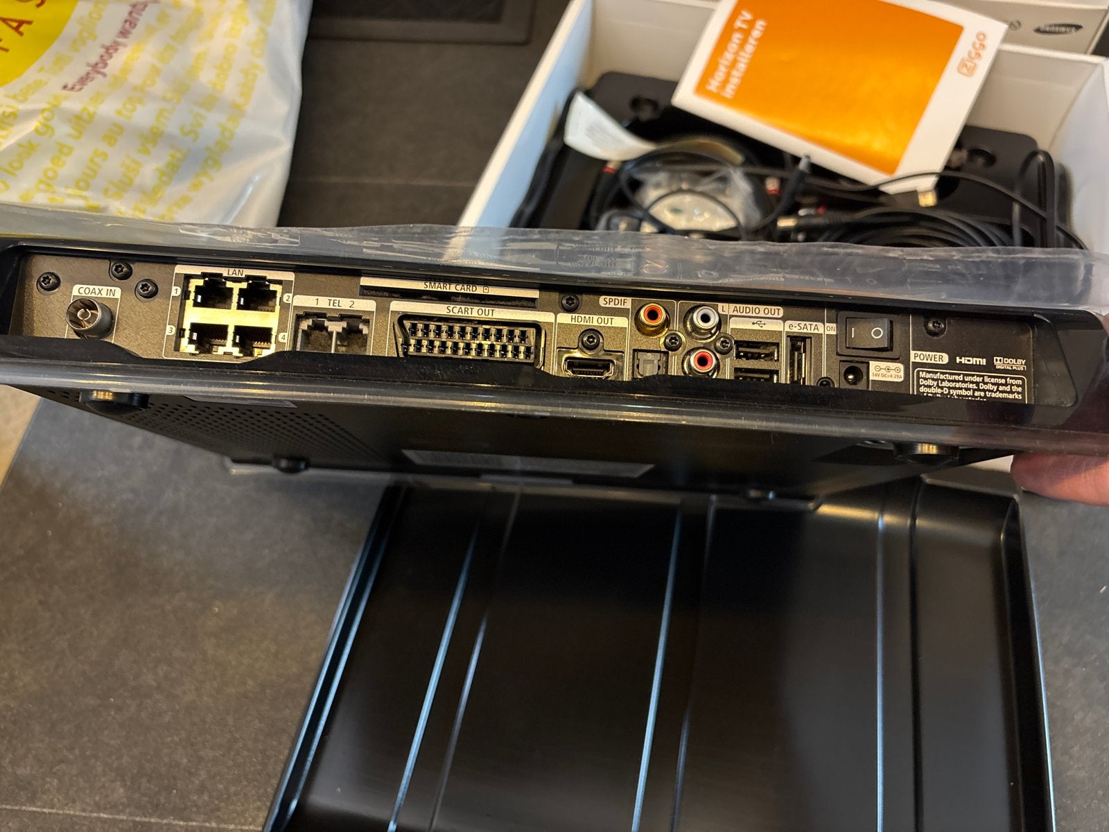 Samsung SMT-G7400/XEN Horizon TV Mediabox Ziggo, Ophalen, Zo goed als nieuw, Harddiskrecorder