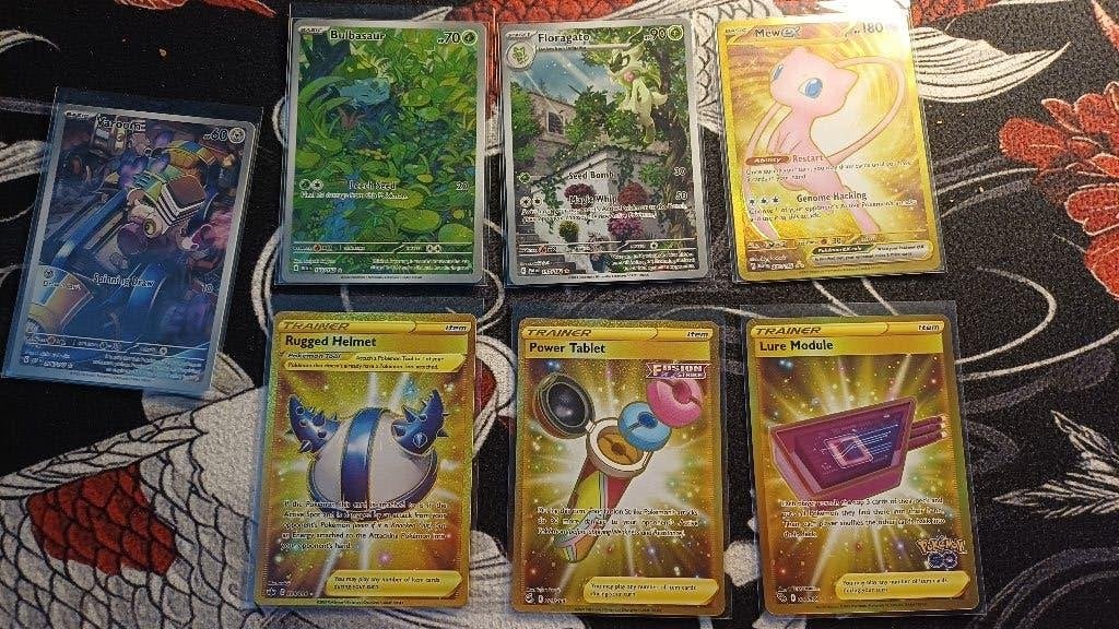 Pokemon kaarten collectie, Ophalen of Verzenden, Zo goed als nieuw, Meerdere kaarten