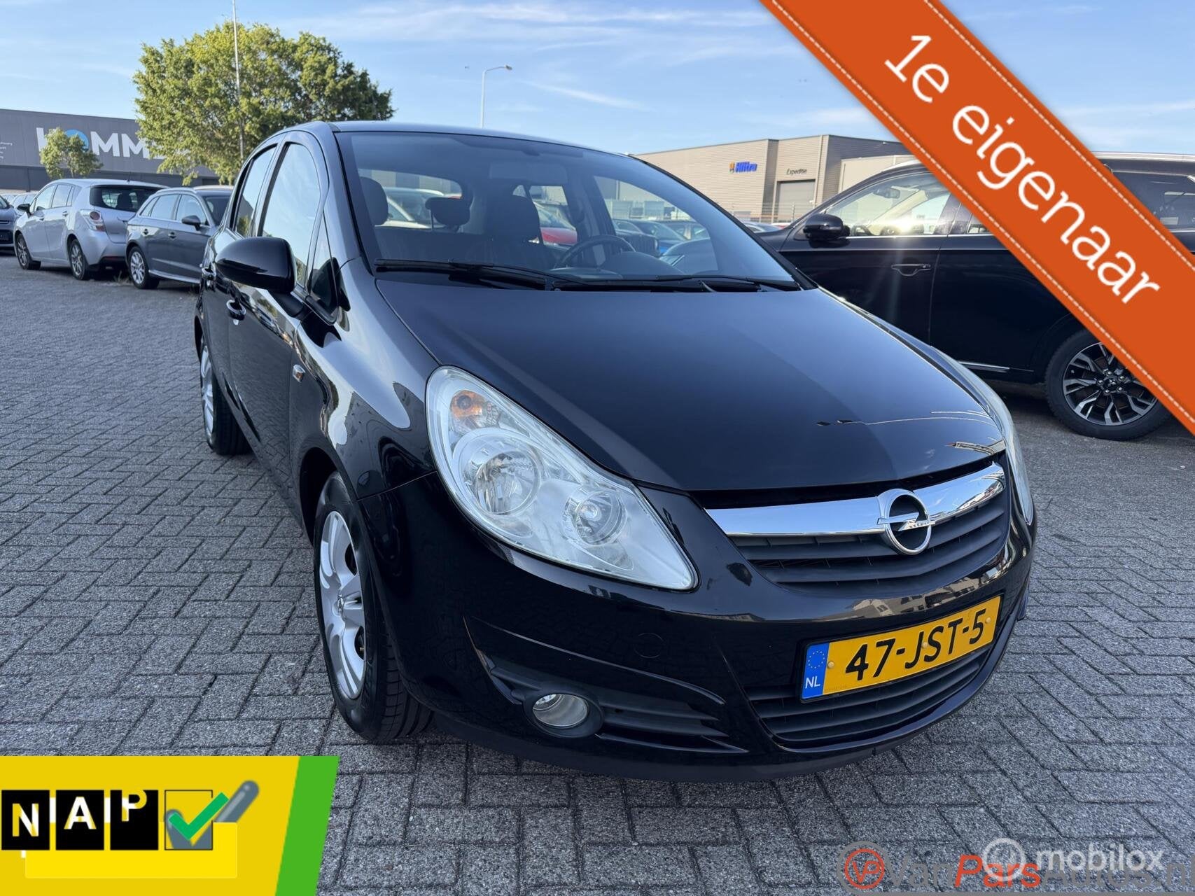 Opel Corsa 1.4-16V Enjoy,Airco,Cruise,5drs,1e eigenaar!, Auto's, Opel, Voorwielaandrijving, 1063 kg, Gebruikt, Startonderbreker