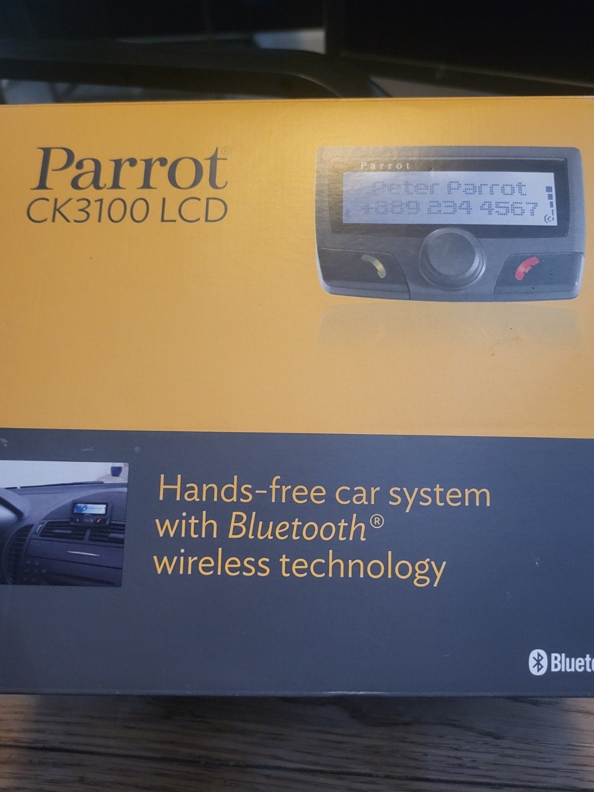 Parrot CK3100 LCD Bluetooth Carkit – NIEUW IN DOOS!, Auto diversen, Carkits, Nieuw, Ophalen