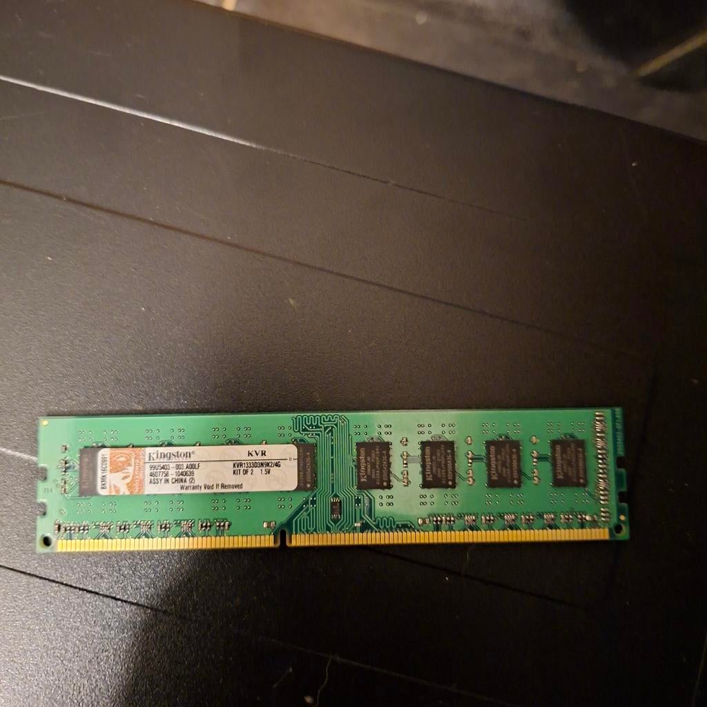 Kingston KVR DDR3 RAM Geheugenmodule - 2GB, Computers en Software, RAM geheugen, Gebruikt, Server, 2 GB, DDR3, Ophalen of Verzenden