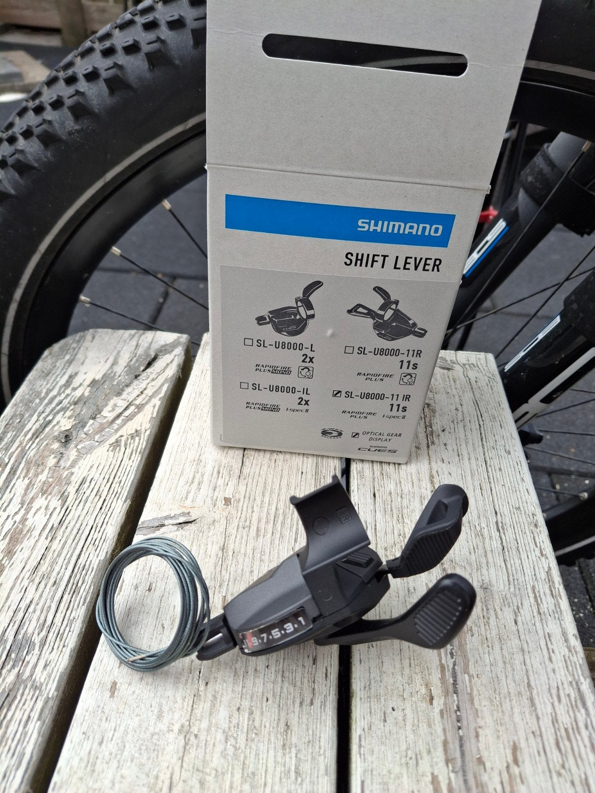 Shimano SL-U8000-11R Deore XT 11-speed shifter, Verzenden, Nieuw, Derailleur of Ketting, Shimano