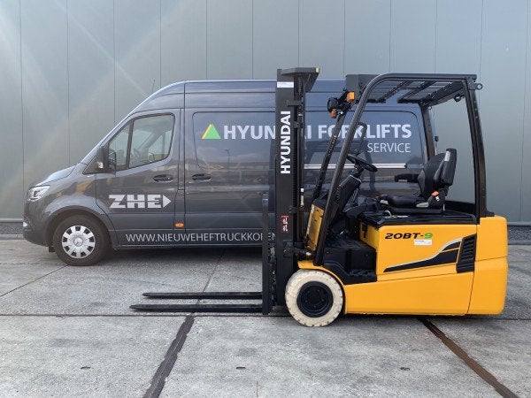 Elektrische heftruck Hyundai, 1000 tot 2000 kg, Ophalen of Verzenden, Elektrisch, Heftruck