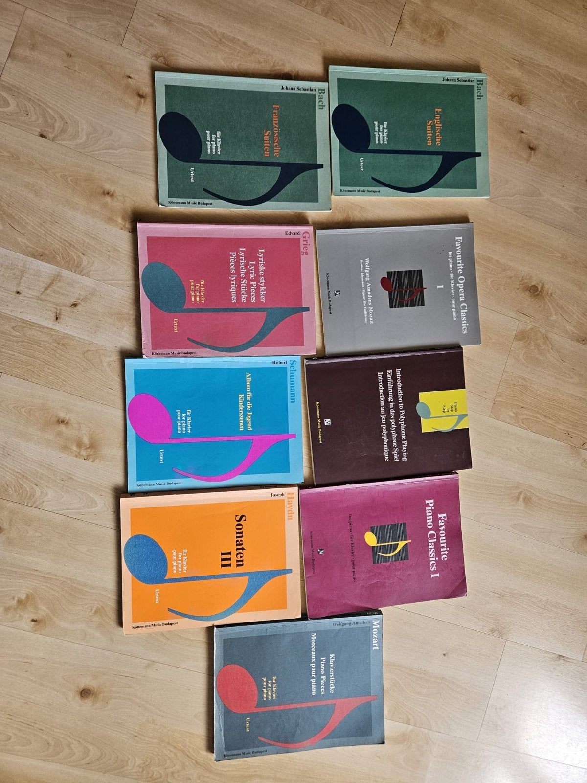 Diverse bladmuziek voor piano - Klassieke componisten, Gebruikt, Klassiek, Ophalen of Verzenden, Thema