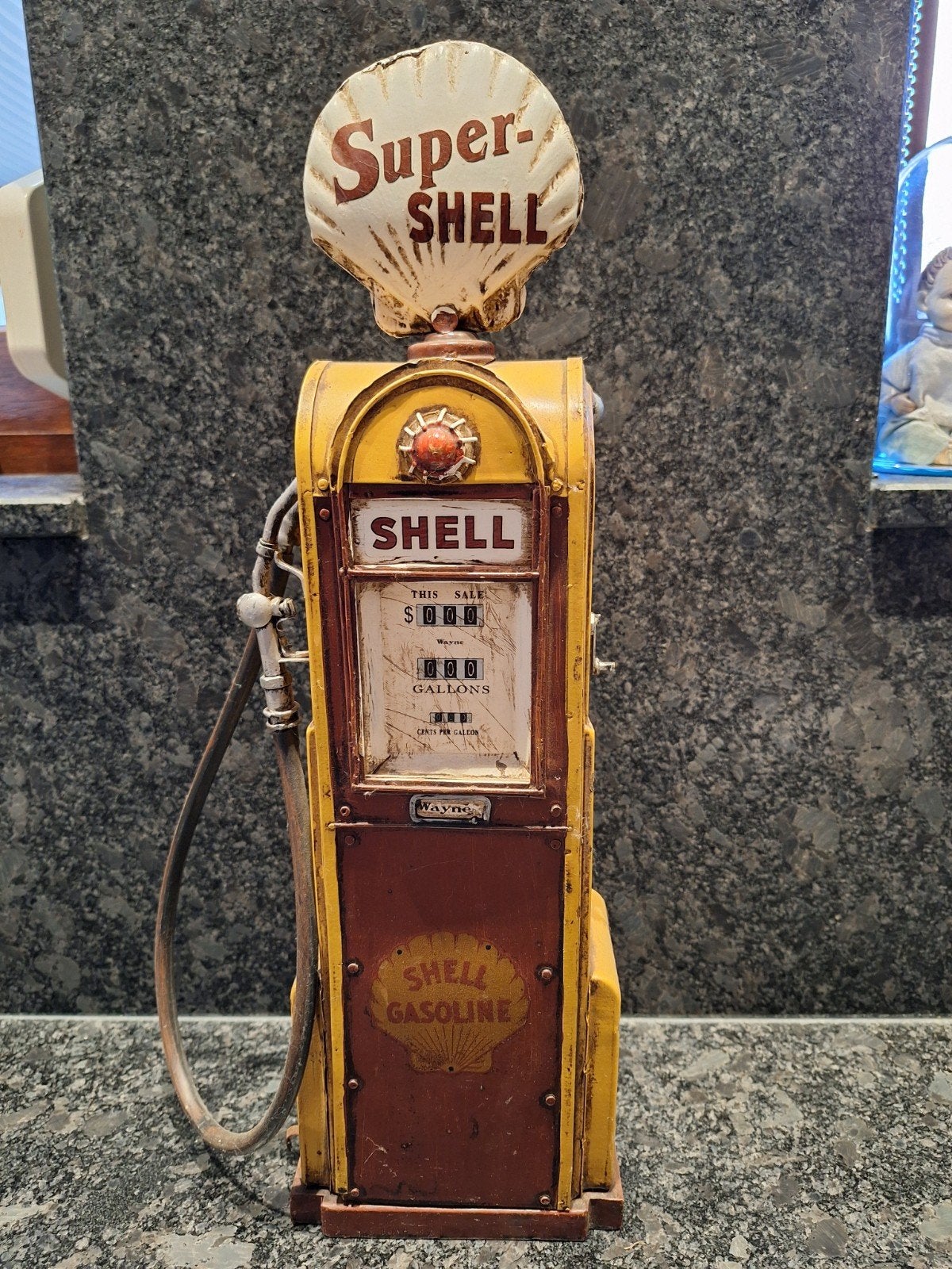 Decoratieve Shell Gasoline Pomp - Vintage Stijl, Verzamelen, Ophalen of Verzenden, Gebruikt
