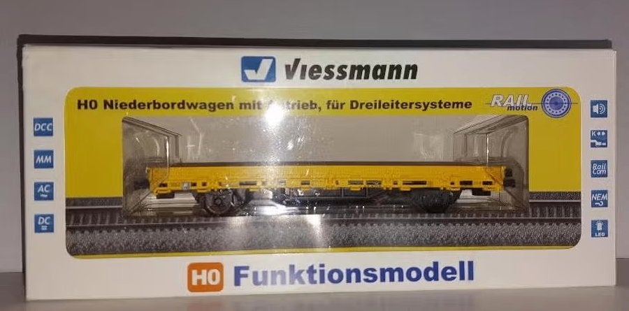 Viessmann H0 2316 - Dig AC lageboordwagen fullsound in ovp, Overige merken, Wisselstroom, Ophalen of Verzenden, Nieuw