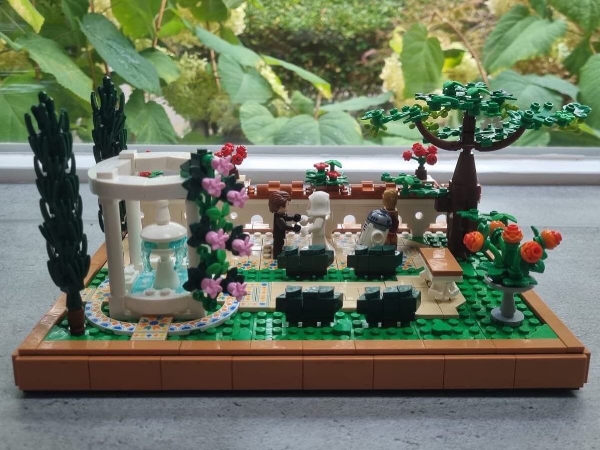 LEGO Star Wars MOC Anakin and Padmé weddinggarden, Ophalen, MOC (eigen creatie), Star Wars, Lego