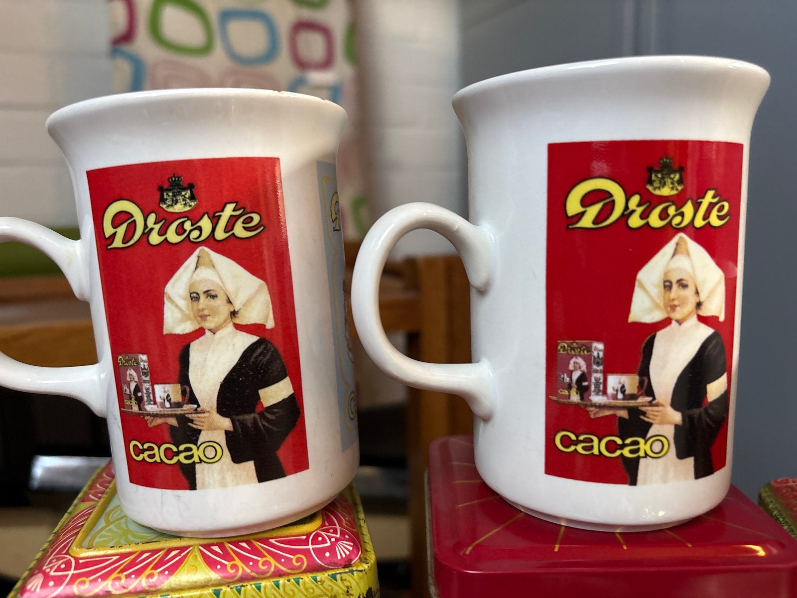 Grote collectie vintage Droste Cacao items, Ophalen of Verzenden