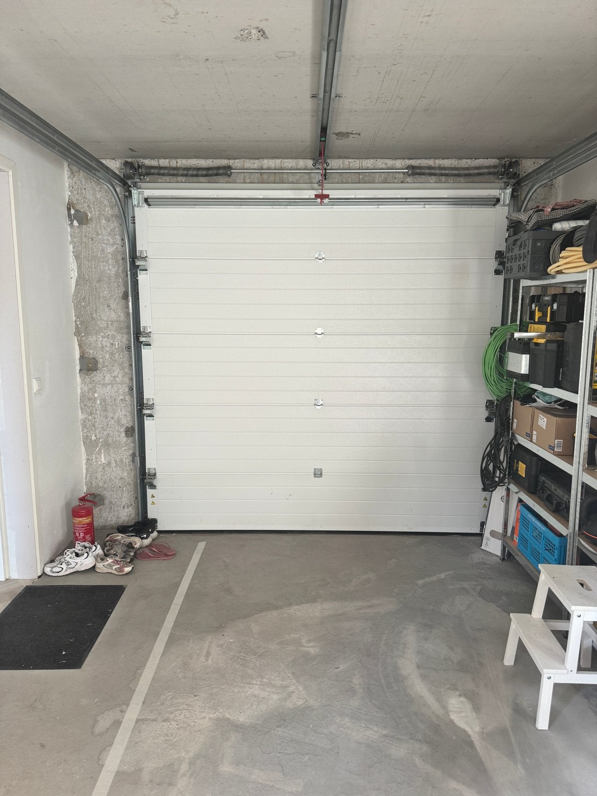 EDN Garagedeur met High-Line motor - Zo goed als nieuw, Ophalen, Garagedeur, Zo goed als nieuw, 120 cm of meer