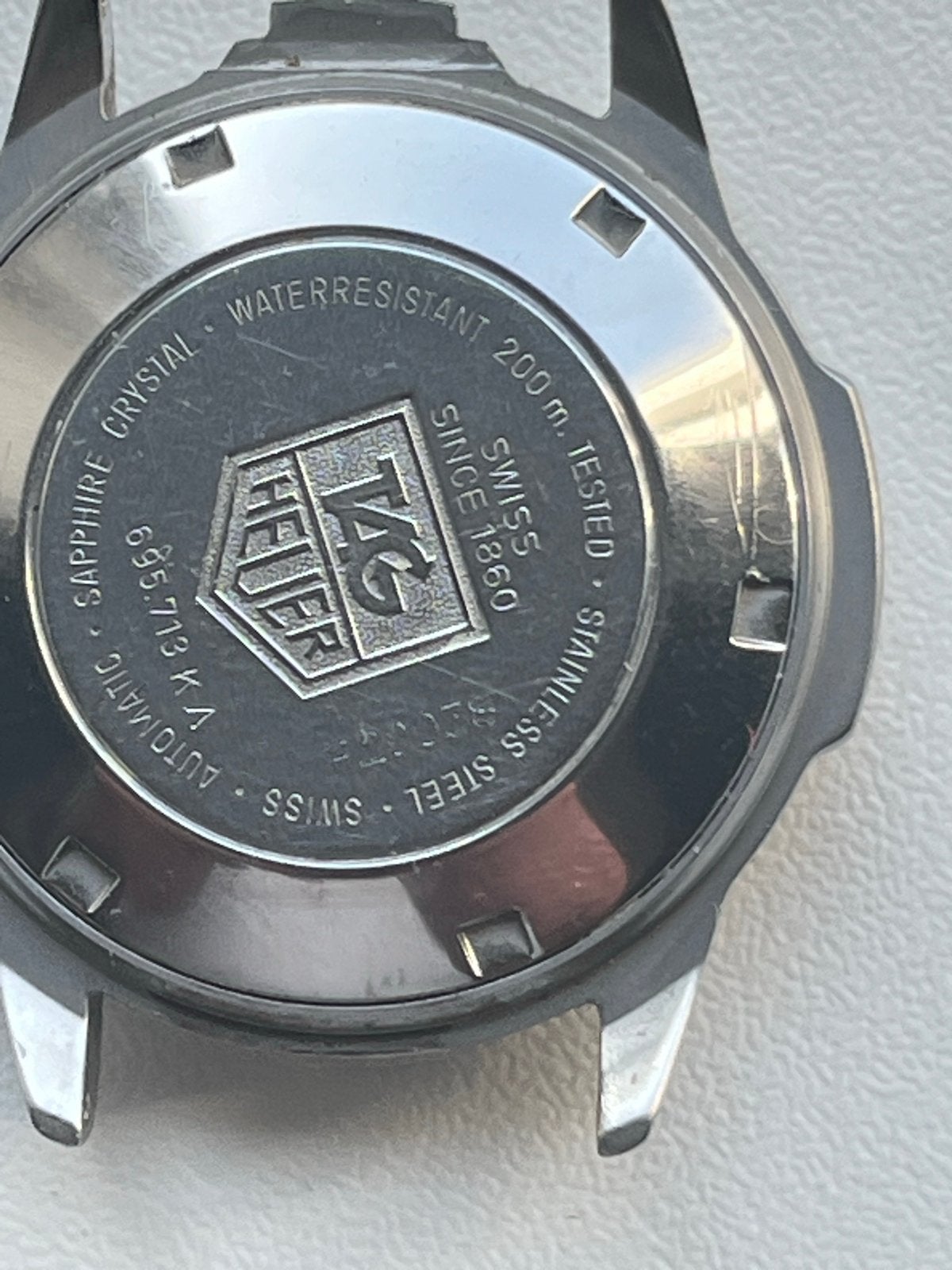 TAG Heuer Automaat 38mm (incl. kroon) - Herenhorloge, Sieraden, Tassen en Uiterlijk, Horloges | Heren, Gebruikt, Staal, Polshorloge