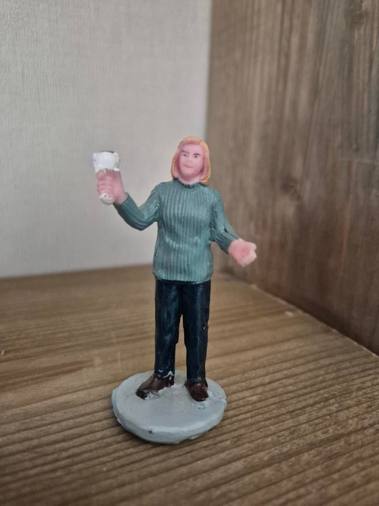 Lemax figuur 1 kerstdorp kersthuisjes, Diversen, Kerst, Ophalen of Verzenden, Zo goed als nieuw