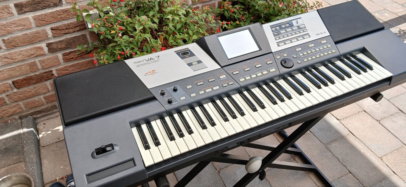 Roland VA-7 V-Arranger Keyboard, Ophalen, Roland, Midi-aansluiting, 61 toetsen