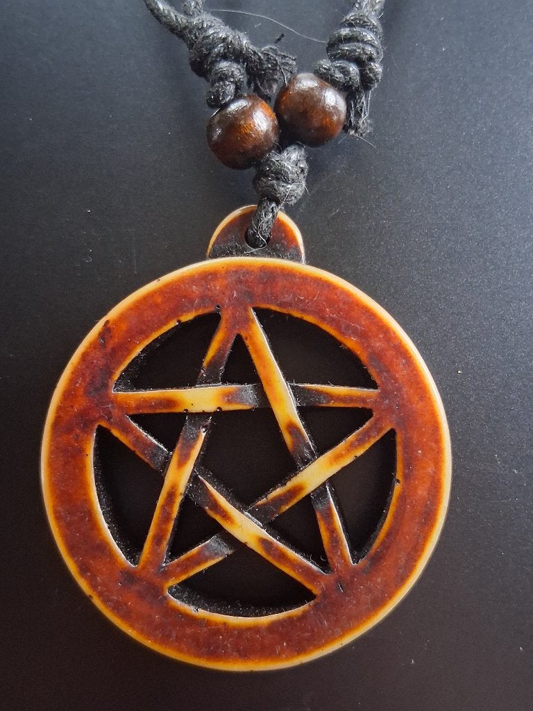 Hanger Pentagram - Pentakel, Ophalen of Verzenden, Nieuw, Overige kleuren, Overige materialen