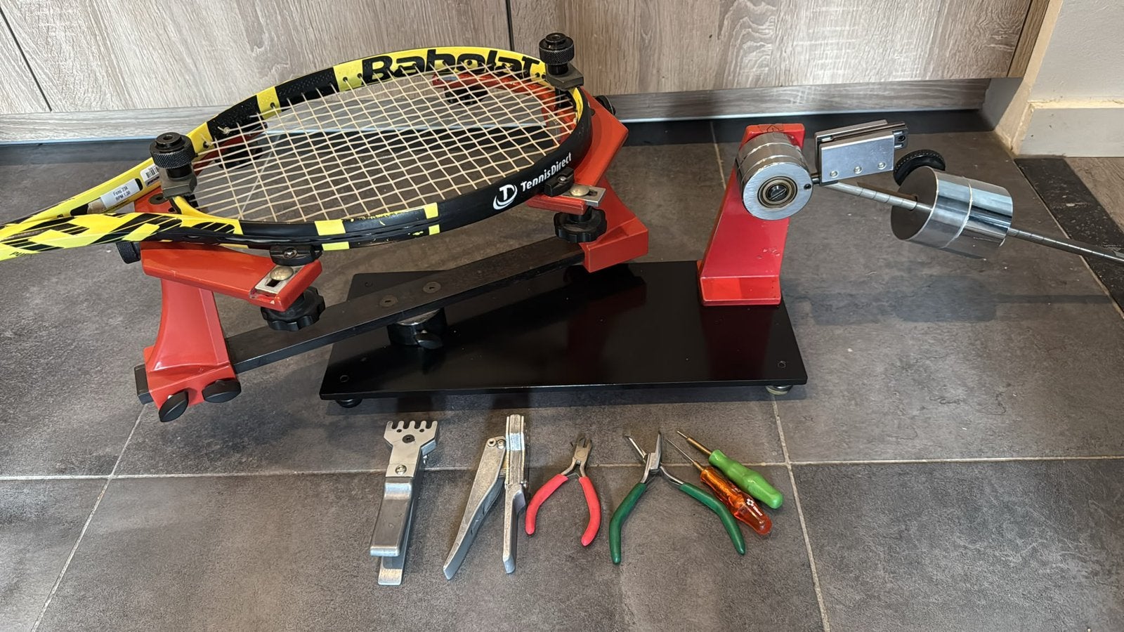 Bespanmachine Tyger EX-600 in goede staat, Sport en Fitness, Ophalen, Gebruikt, Overige merken, L00