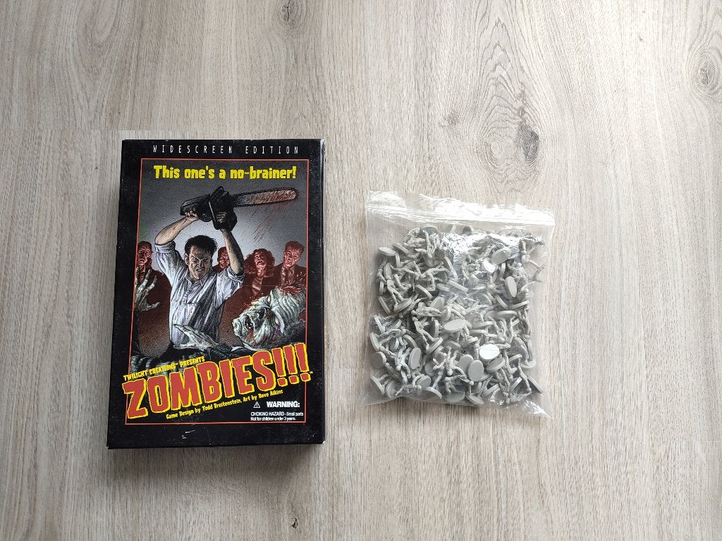Zombies bordspel met 100 extra zombies, Hobby en Vrije tijd, Vijf spelers of meer, Ophalen of Verzenden, Gebruikt, Twilight Creations