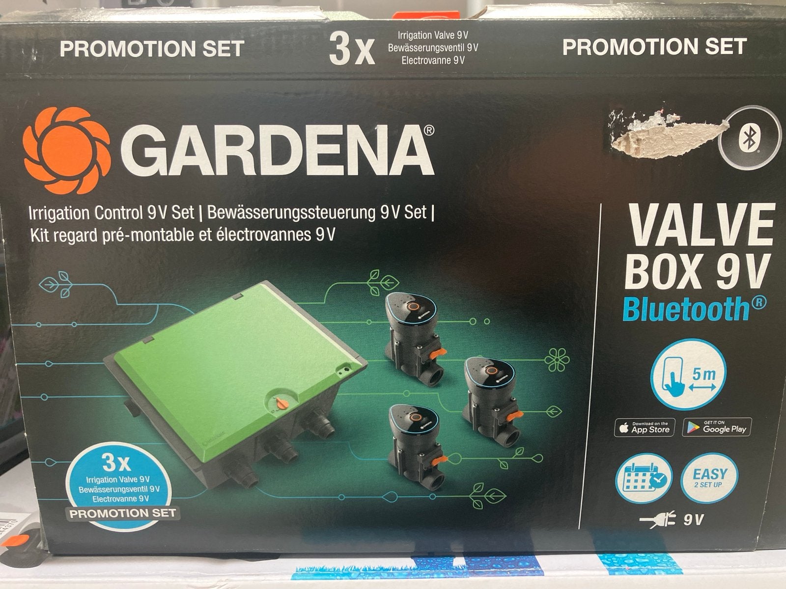 Gardena Irrigatie Controle Set 9V met Bluetooth, Verzenden, Nieuw, Overige typen