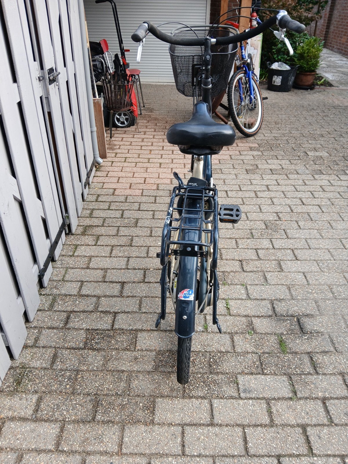 Damesfiets met mand en lage instap, Fietsen en Brommers, Trommelrem, Ophalen, Overige merken, 53 tot 56 cm