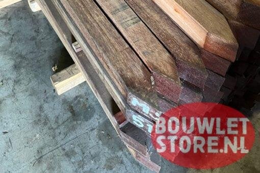 Hardhouten palen | tuinpalen | 65 x 65 mm | tuinhout | piket, Tuin en Terras, Palen, Balken en Planken, Palen, Nieuw, Ophalen of Verzenden