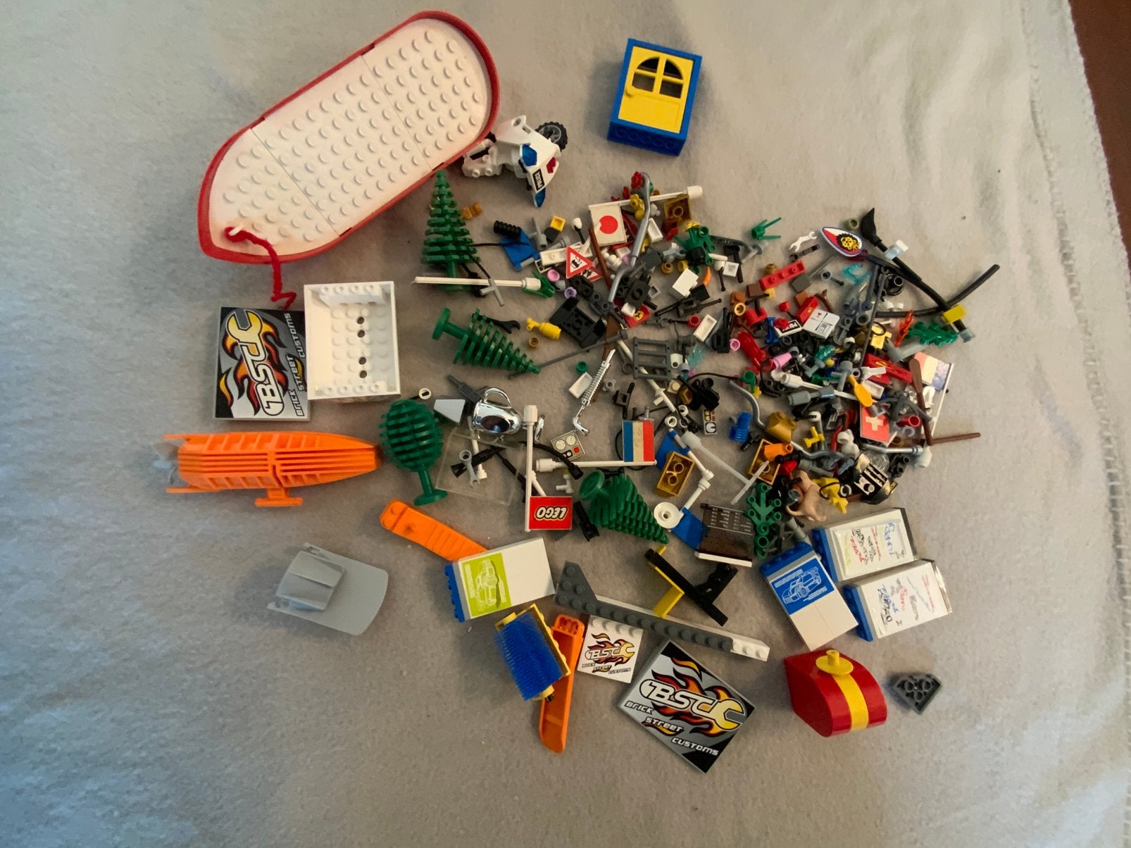Ruim 14 kg LEGO: Vintage collectie 1960-2001 met instructies, Ophalen, Gebruikt, Overige thema's, Lego