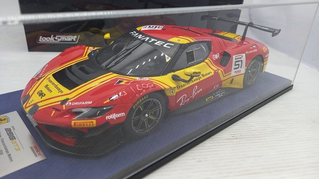 2024 Ferrari 296GT3 24H Spa, Hobby en Vrije tijd, Modelauto's | 1:18, Ophalen of Verzenden, Zo goed als nieuw, Auto, Overige merken