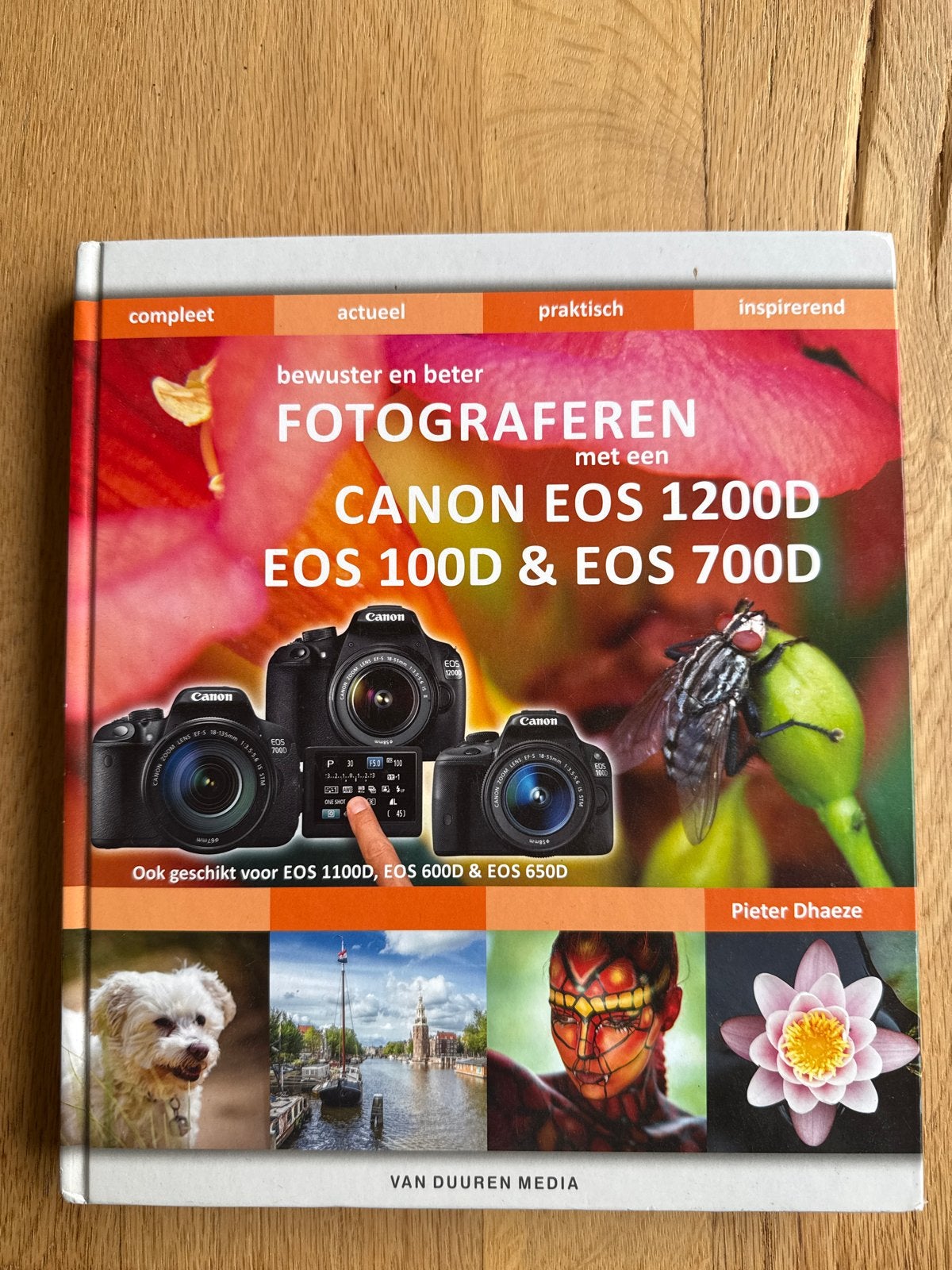 Fotograferen met Canon EOS 1200D, 100D & 700D - Pieter Dhaez, Boeken, Ophalen of Verzenden, Zo goed als nieuw, Fotografie algemeen