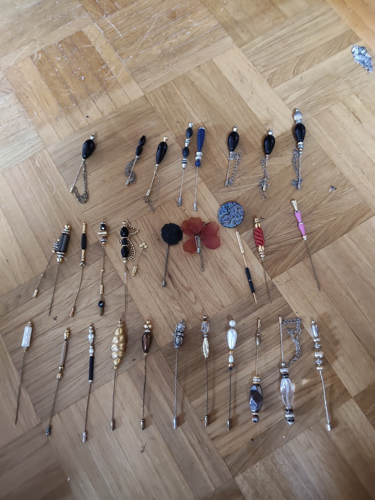 Vintage Broches en Spelden Collectie - Diverse Stijlen, Sieraden, Tassen en Uiterlijk, Broches, Overige materialen, 4 tot 7 cm