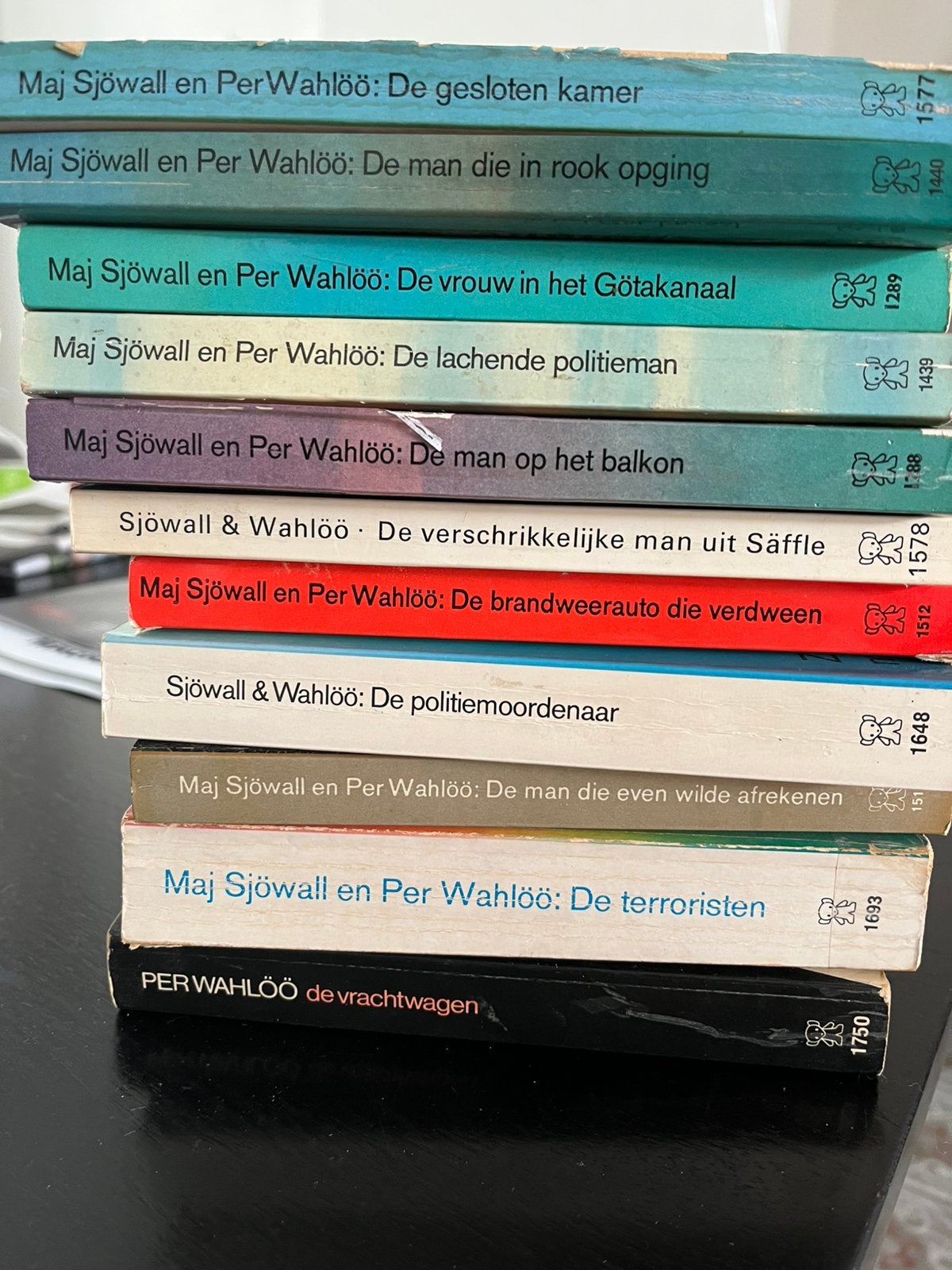 Alle boeken van Sjöwall en Wahloo, Boeken, Ophalen of Verzenden, Gelezen, Overige