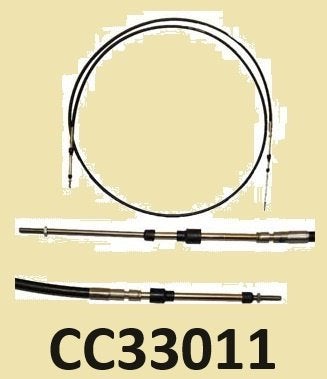 CC33011 3,30 m bedieningskabel voor Force, Honda, Mercury….., Ophalen of Verzenden, Nieuw, Motor en Techniek