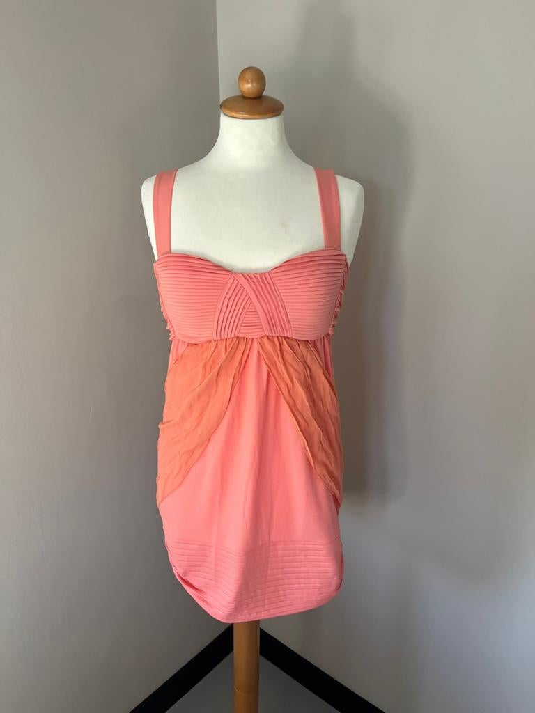 Nieuw! Supertrash jurk koraal roze oranje M, Maat 38/40 (M), Nieuw, Ophalen of Verzenden, Roze