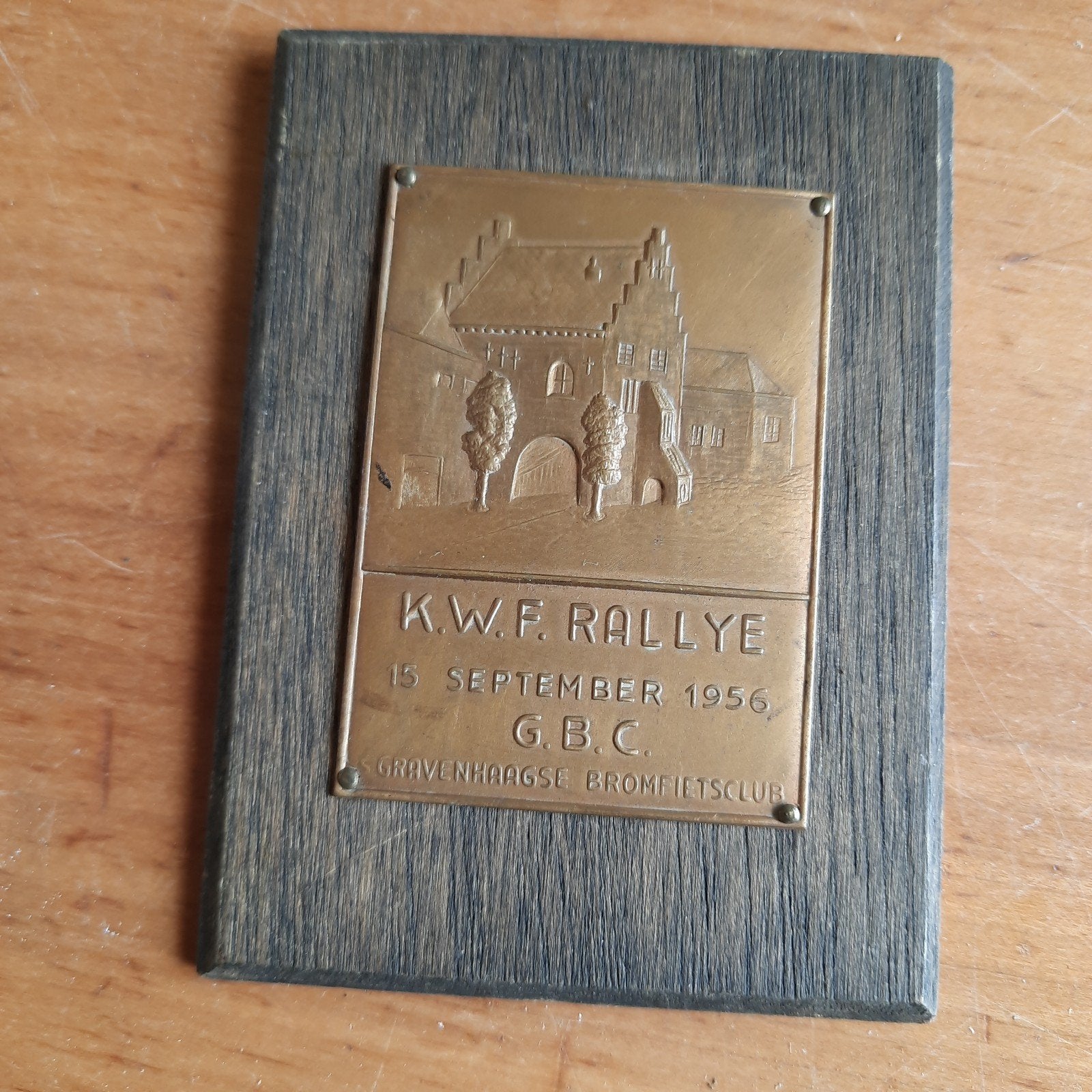 Onderscheiding s'Gravenhaagse Bromfietsclub 1956, Verzenden, Gebruikt