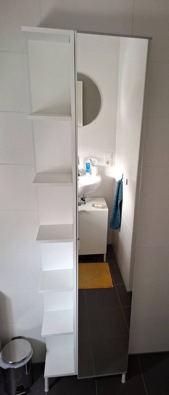 Badkamer kastjes van Ikea, Huis en Inrichting, Ophalen, (Half)hoge kast, Minder dan 50 cm, 150 tot 200 cm